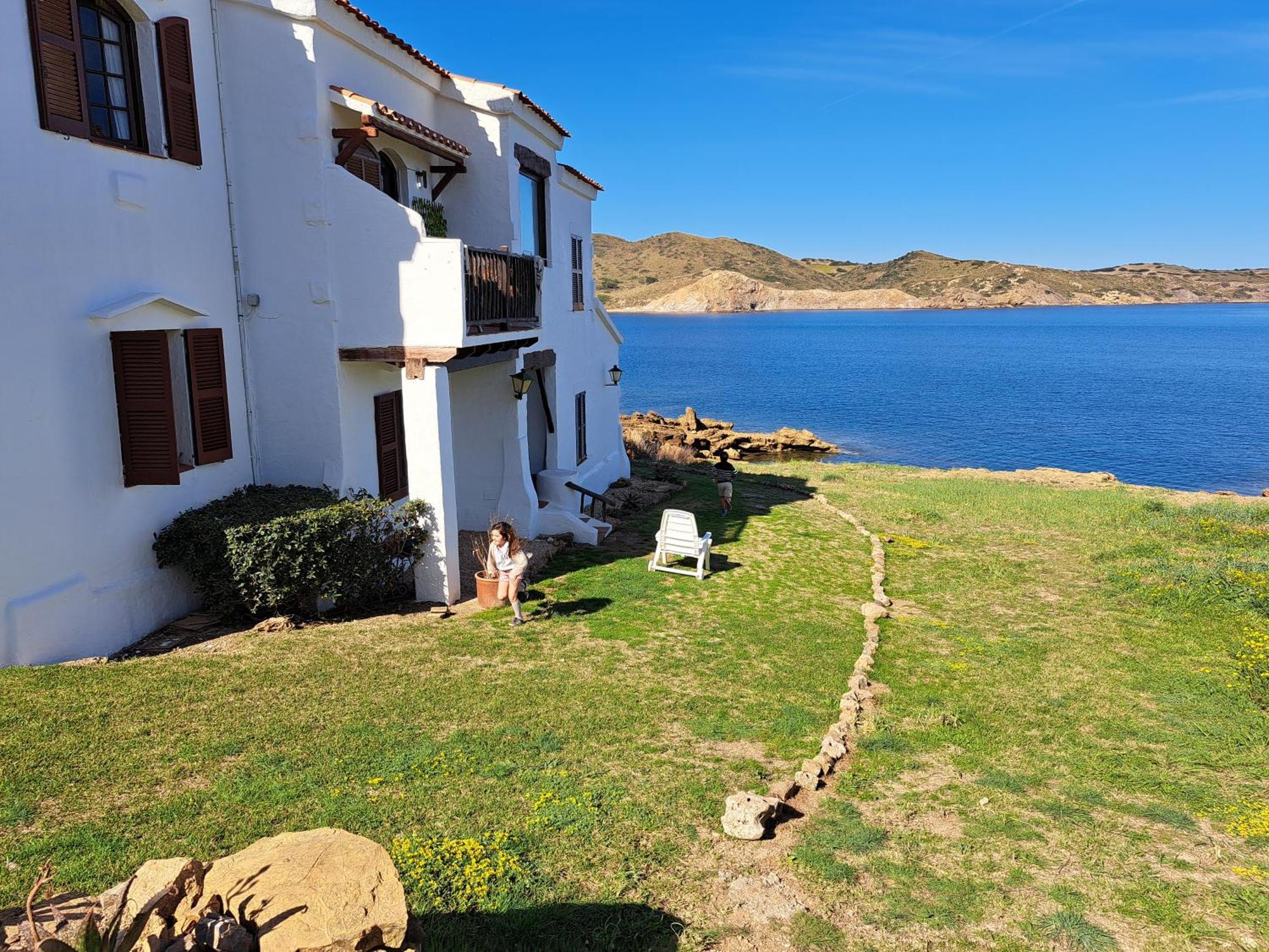 Casa Con Jardin ,Vistas Al Mar Y Atardecer En Playas De Fornells Apartment Es Mercadal Bagian luar foto