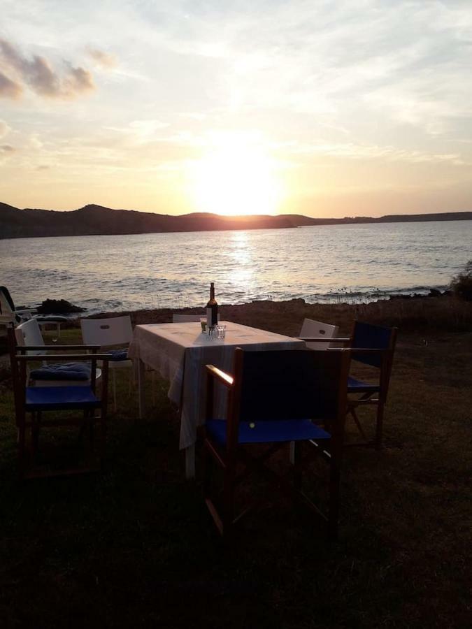 Casa Con Jardin ,Vistas Al Mar Y Atardecer En Playas De Fornells Apartment Es Mercadal Bagian luar foto